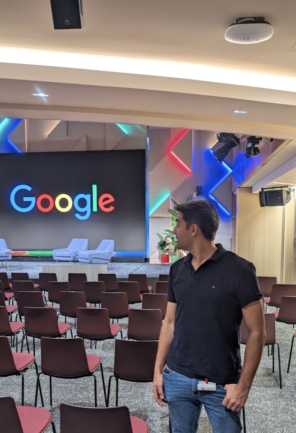 Gandharav Chopra, Founder of Age of Clicks Media, at Google