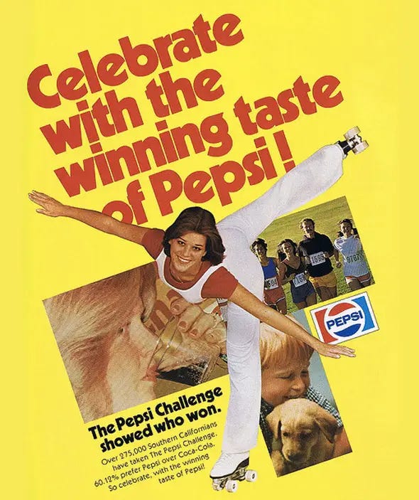 Repositioning The Competition - Pepsi's Attempt