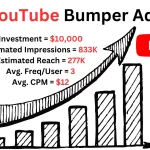 YouTube Bumper Ads Budget Pacing Example