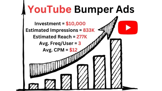 YouTube Bumper Ads Budget Pacing Example